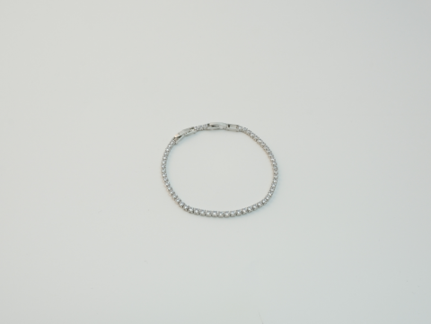 Su Yolu Bileklik | Kararmaz | Çelik İnce |  Silver