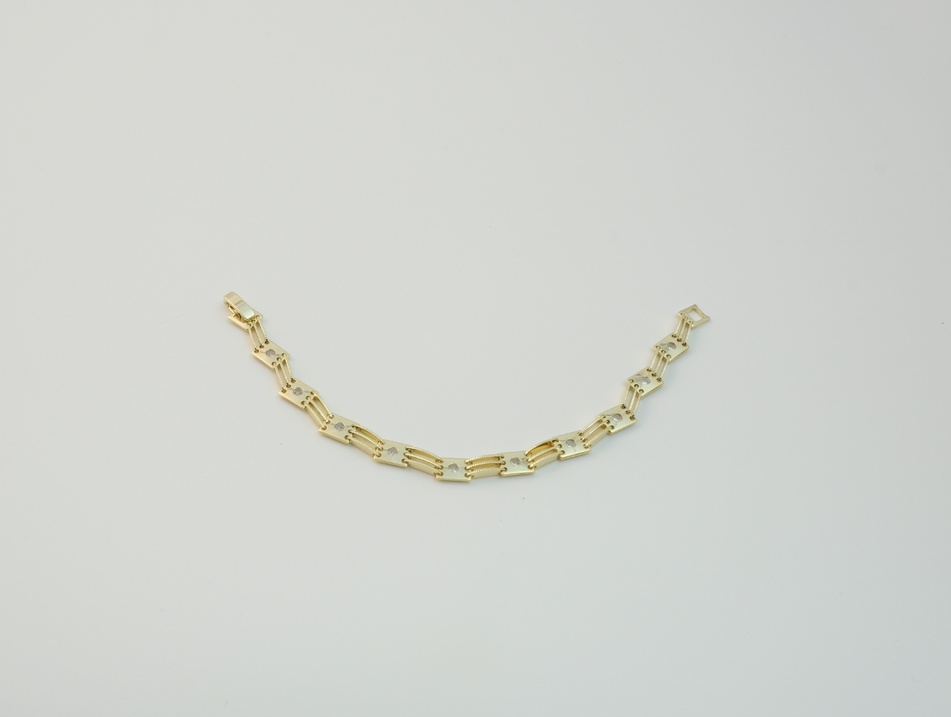 Kare Bileklik | Altın Kaplama | Gold