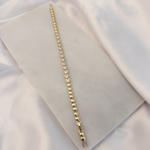 Kalp Bileklik | Altın Kaplama | Gold