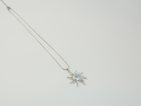 Güneş Kolye | Çelik | Gold / Silver