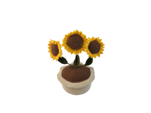 Amigurumi Ayçiçeği