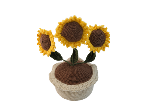 Amigurumi Ayçiçeği