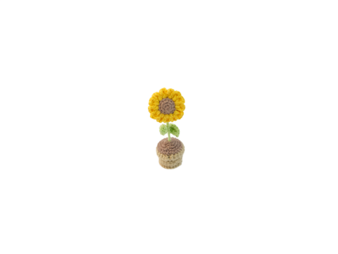 Amigurumi Minik Ayçiçeği