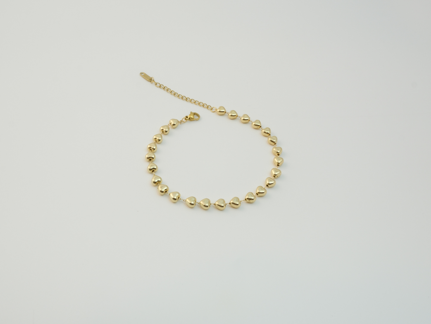 Kalp Halhal | Çelik | Gold