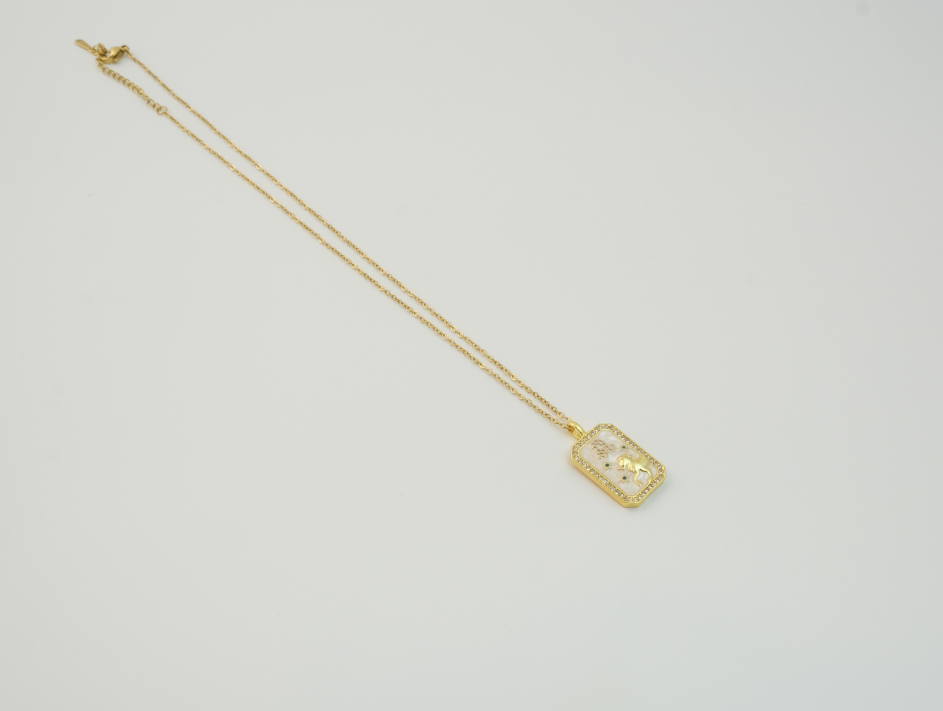 Boğa Burcu Kolye | Çelik | Gold / Silver