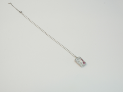 Başak Burcu Kolye | Çelik | Gold / Silver
