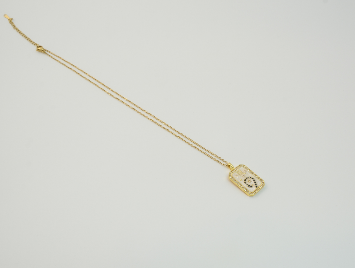 Akrep Burcu Kolye | Çelik | Gold / Silver