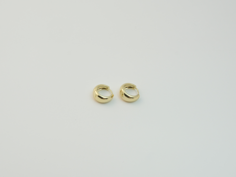 Minimal Halka Küpe - 1 | Kararmaz | Altın Kaplama | Gold