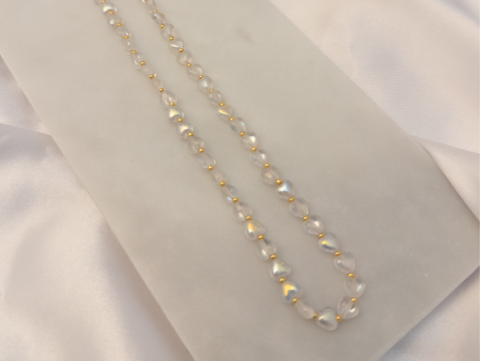 İnci Kalp Kolye | İnci | Gold