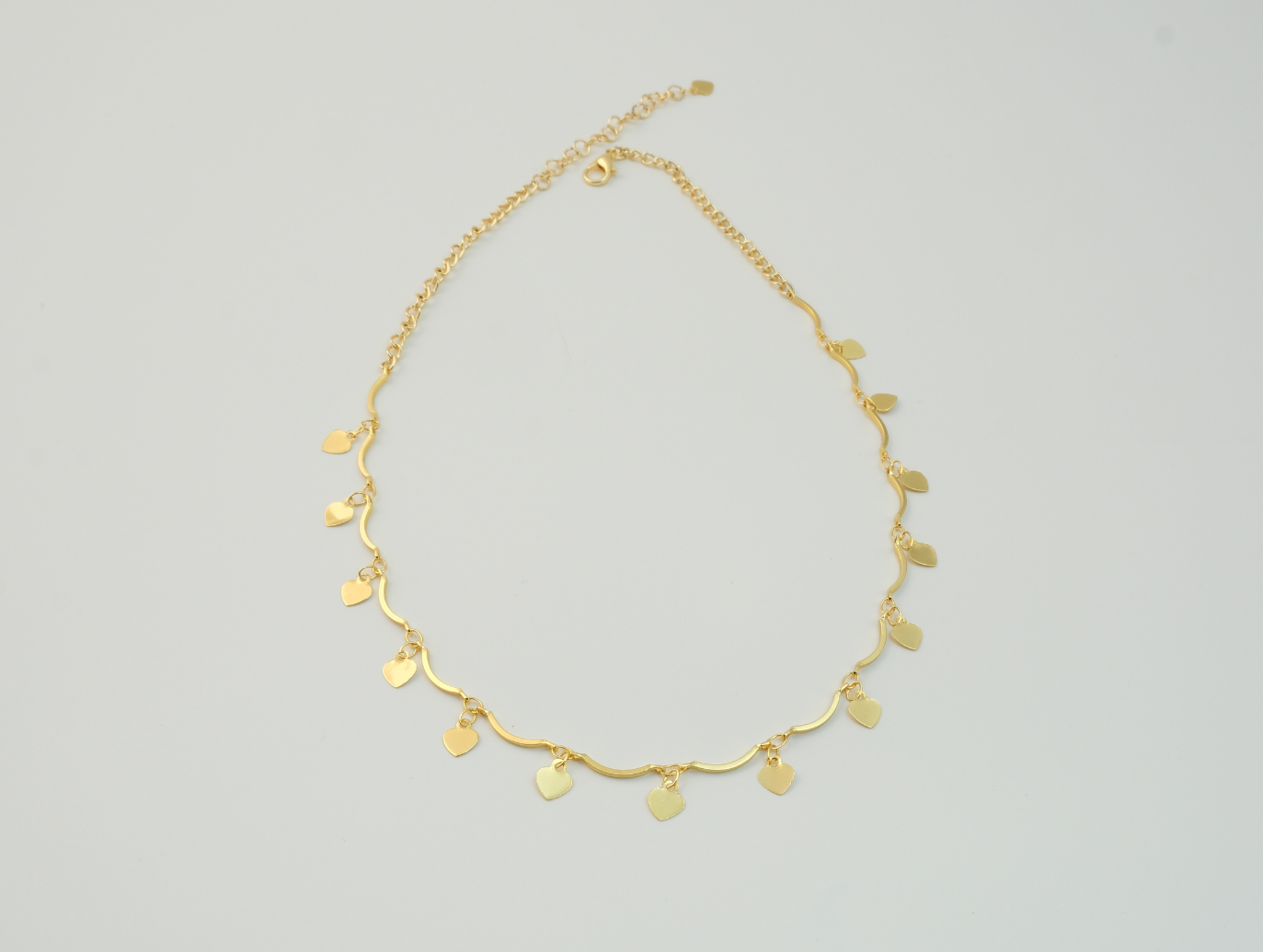 Kalp Kolye | Çelik | Gold