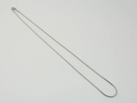 İnce İtalyan Zincir Kolye | Kararmaz | Çelik | Silver