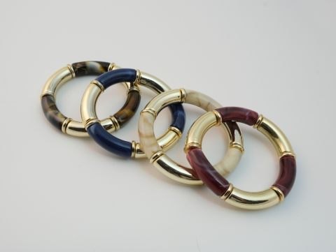 Zara Gold Takım - Y Kolye, Bileklik, Yelpaze Küpe