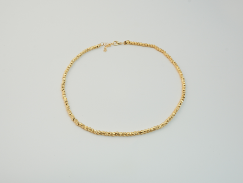 Dorika Zincir Kolye Takım - Dorika Zincir Kolye, Üçlü Kalın Sarmal Yay Bileklik, Bordo Taşlı Küpe