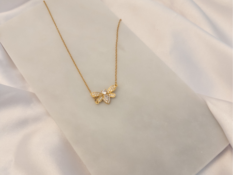 Yusufçuk Kolye | Çelik | Gold