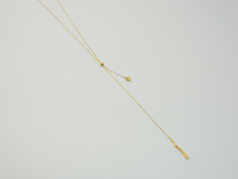 Asansörlü Kolye | Çelik | Gold