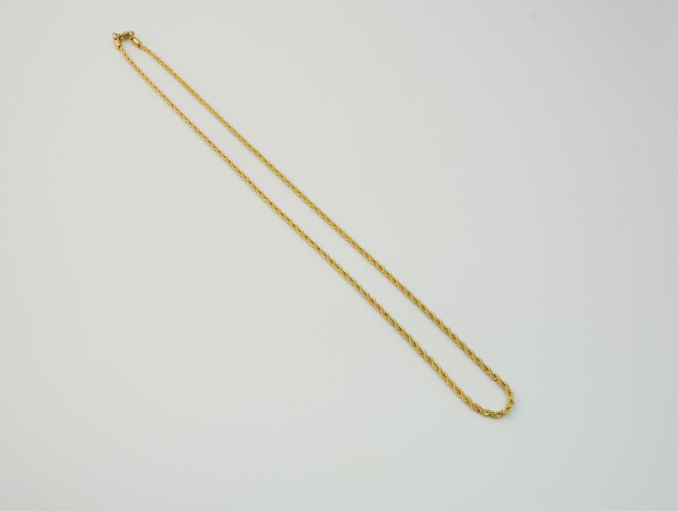 Uzun Zincir Kolye | Çelik | Gold