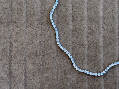 Su Yolu Kolye | Altın Kaplama | Gold / Silver