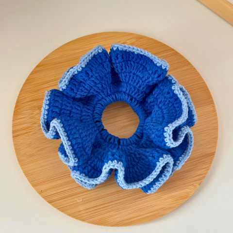 El Yapımı Örgü Scrunchie