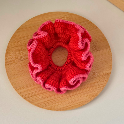 El Yapımı Örgü Scrunchie