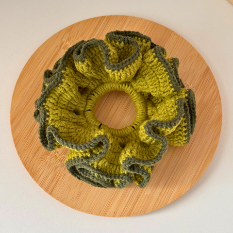 El Yapımı Örgü Scrunchie